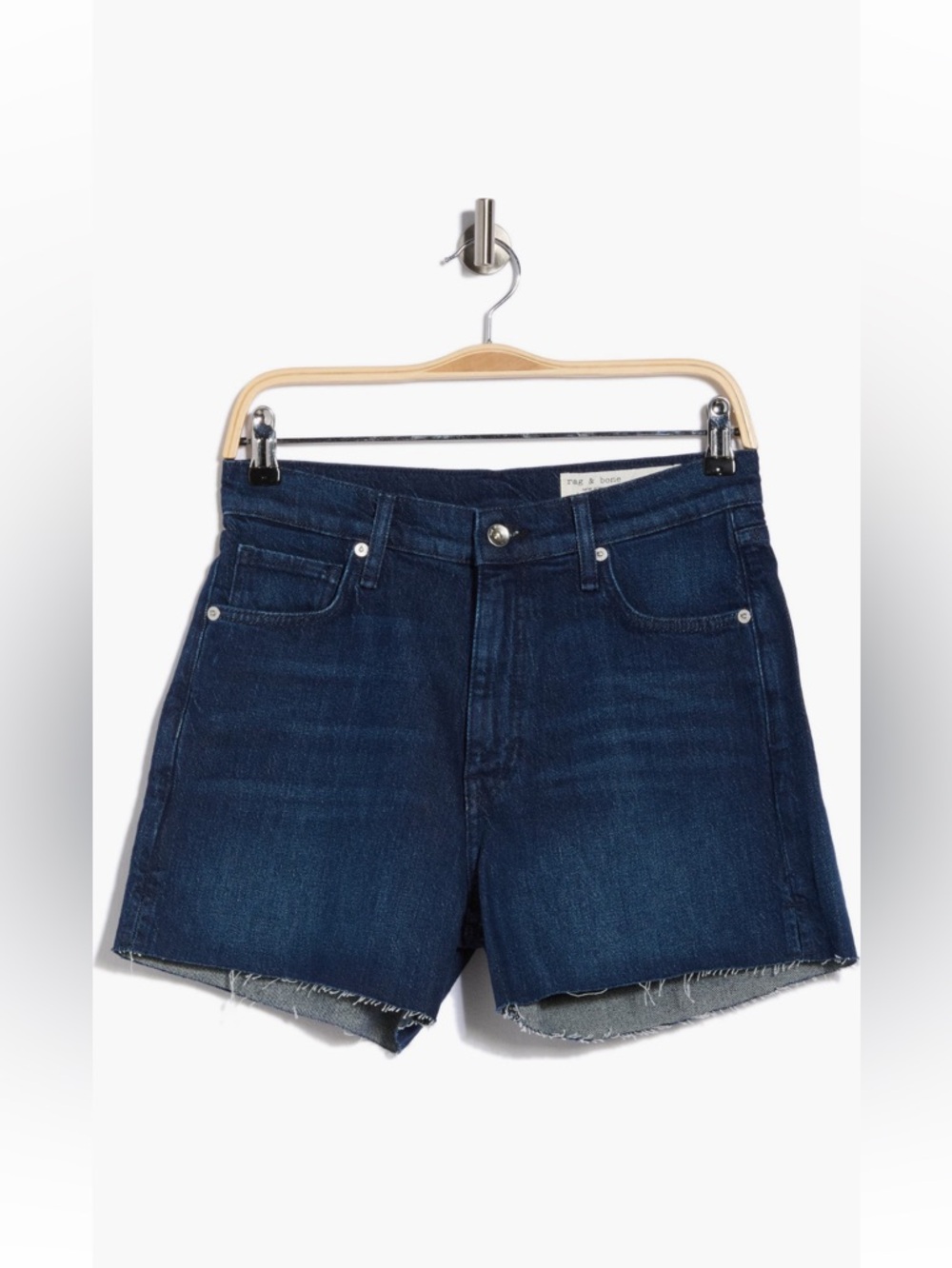 Rag & Bone Retro Cut Off Denim Shorts, 26 NWT - Picture 3 of 9